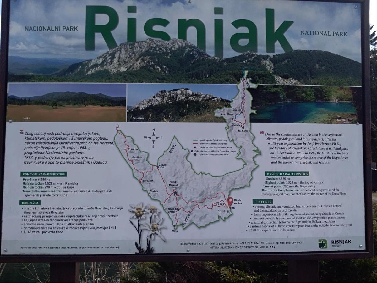 Ris Gorski Kotar Crni Lug Appartement Delnice